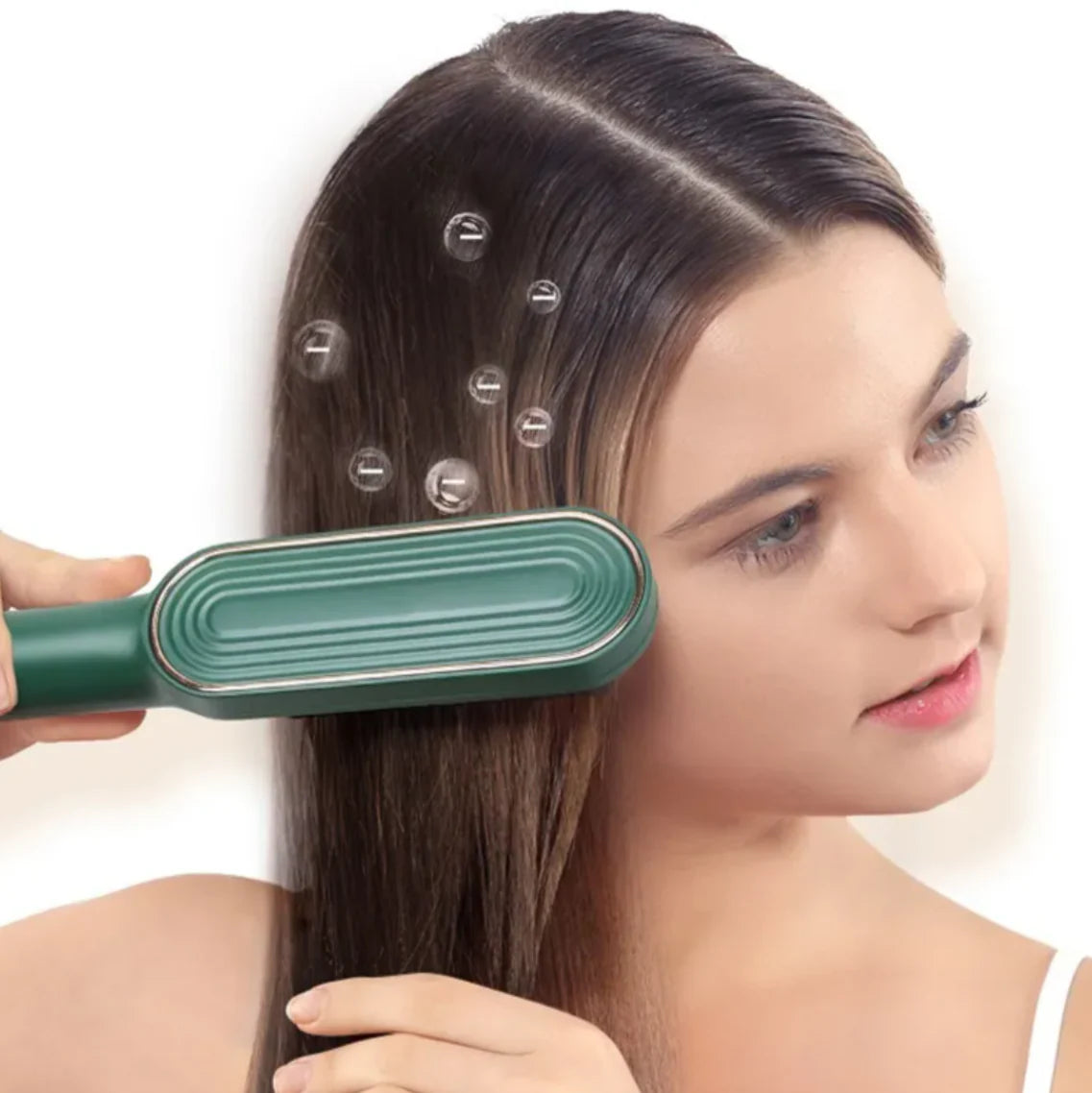 Professional Electric Hair Straightener Comb Brush